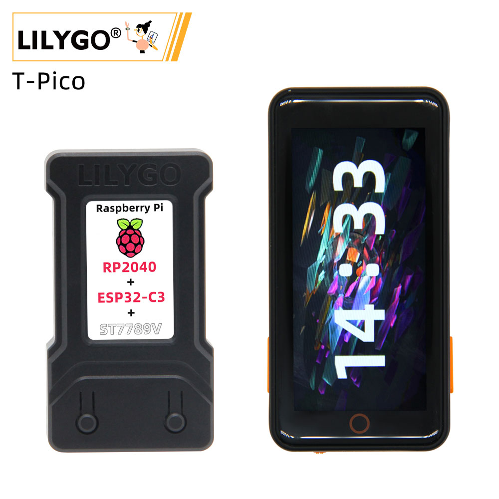 Esp32 C3 - LILYGO® T-PicoC3 picopro โมดูลแสดงผลขนาด1.14นิ้ว ESP32-C3 ESP32-C6