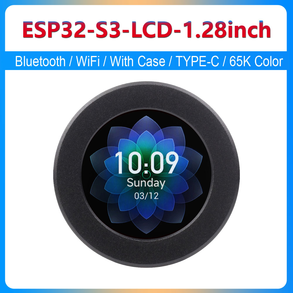 Esp32 Uart Module - Waveshare ESP32-S3 บอร์ดพัฒนา LCD ทรงกลมขนาด 1.28