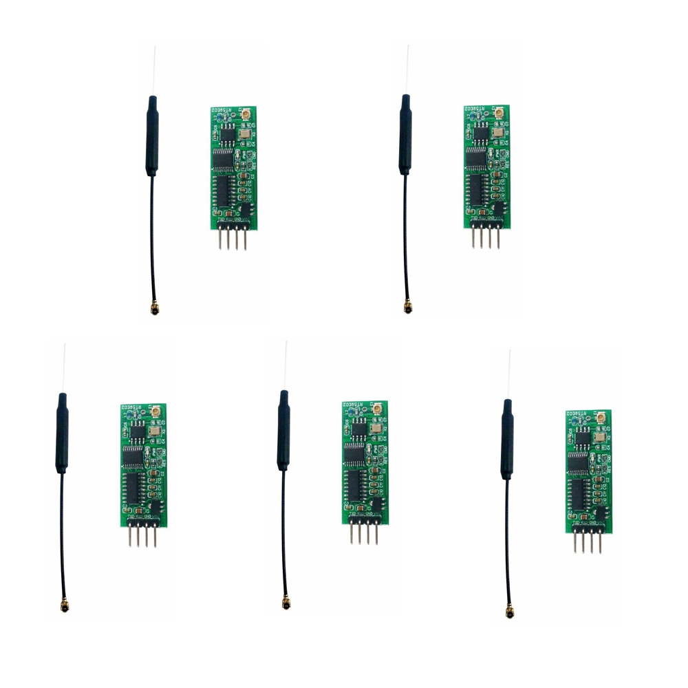 Esp8266 - RS232 ไร้สาย 5 ชิ้น 2400-2525MHz โมดูลรับส่งสัญญาณสำหรับ