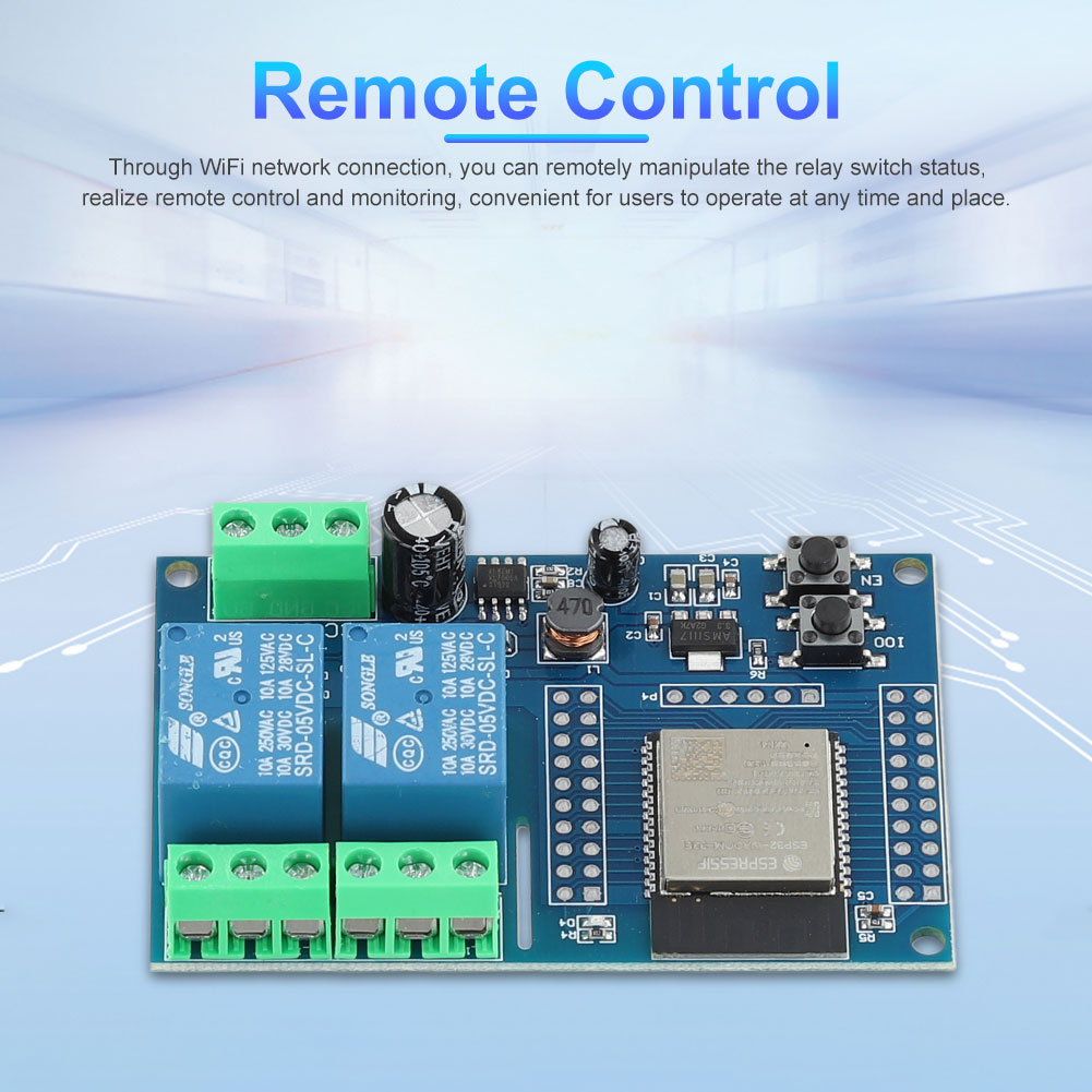 Espressif Esp32 - โมดูลรีเลย์ ESP32 รองรับ WIFI Bluetooth BLE