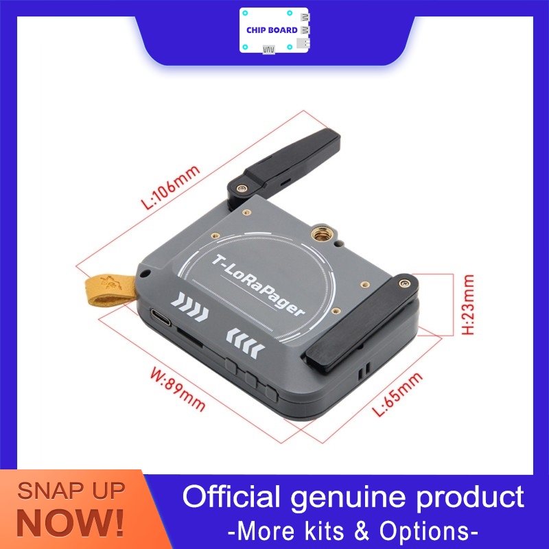 Esp32 Uart Module - LILYGO T-LoRa Pager อุปกรณ์สื่อสารแบบพกพา ใช้ ESP32-S3,