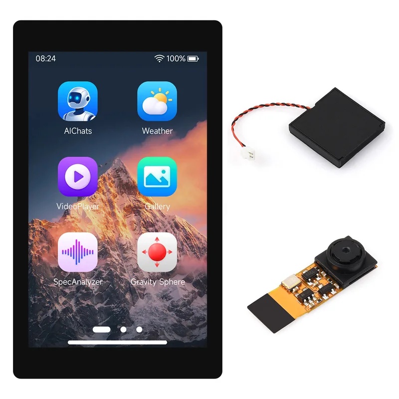 Esp32 P4 - Waveshare ESP32-P4-WIFI6 บอร์ดพัฒนาขนาด 4.3 นิ้ว พร้อมโมดูลอินพุต/เอาต์พุตเสียงในตัว