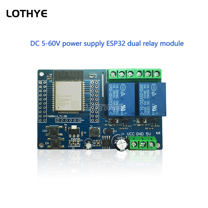 โมดูลรีเลย์ ESP32 แบบสองช่องสั - Esp32 Uart Module บทวิจารณ์และราคา