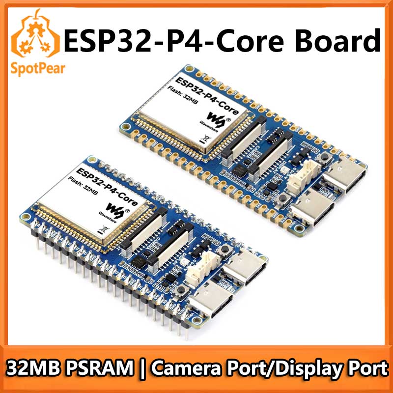 บอร์ด ESP32-P4-Core พร้อม PSRA - Esp32 P4 บทวิจารณ์และราคา