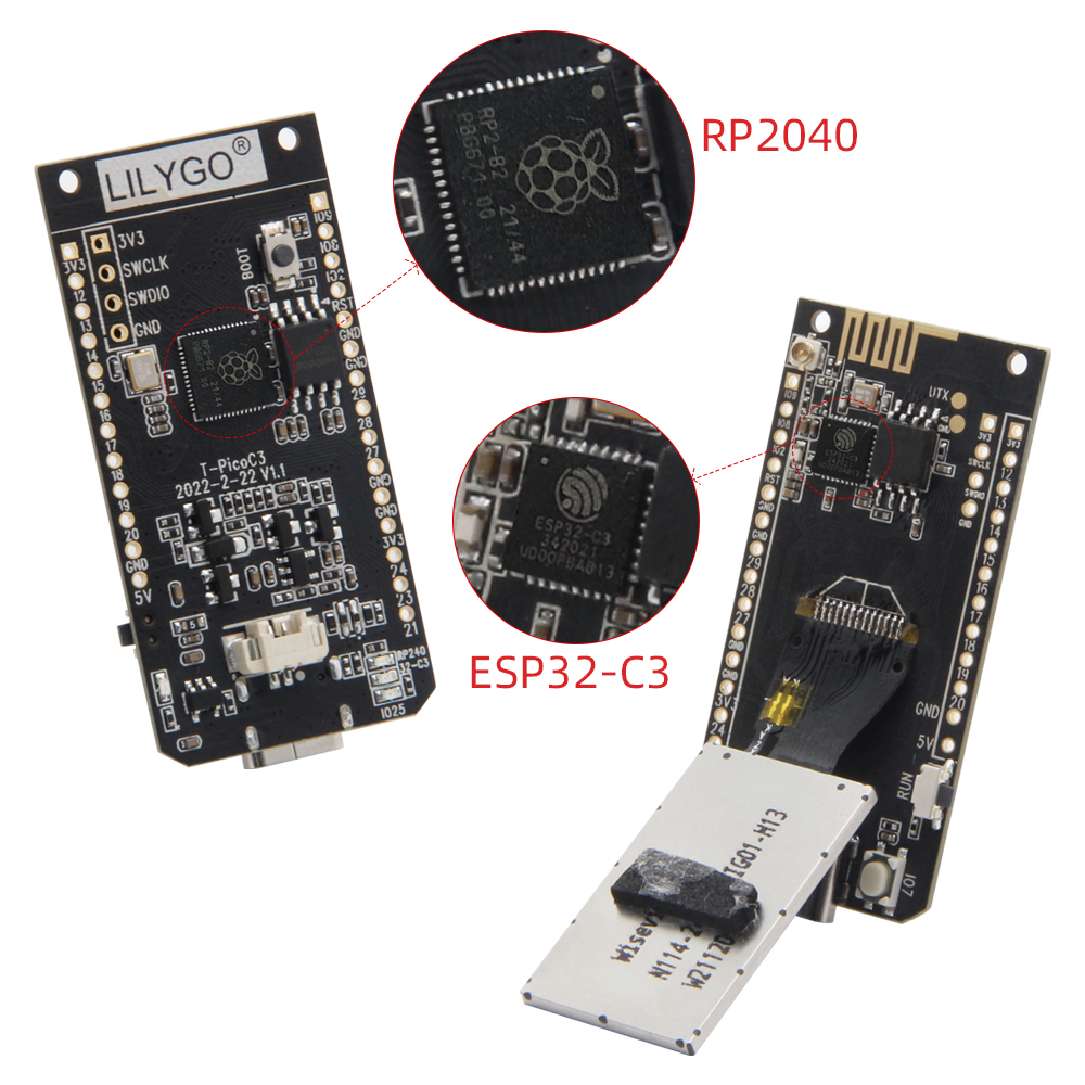 LILYGO® T-PicoC3 picopro โมดูล - Esp32 C3 บทวิจารณ์และราคา