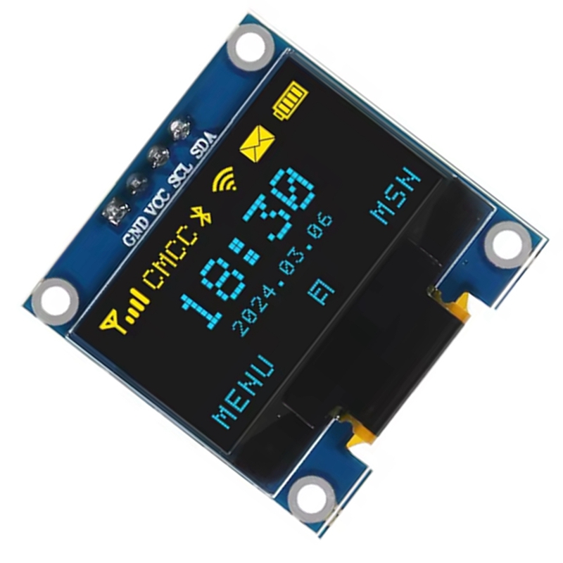 0.96 นิ้ว OLED จอแสดงผลโมดูล I - Esp8266 บทวิจารณ์และราคา