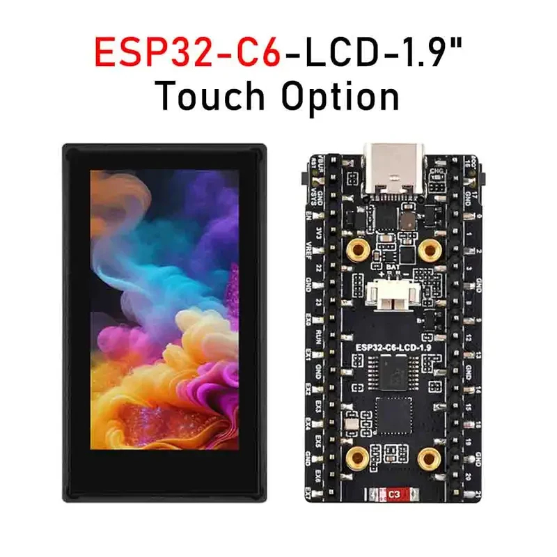 ESP32-C6 บอร์ดพัฒนาหน้าจอ LCD  - Esp32 C6 บทวิจารณ์และราคา