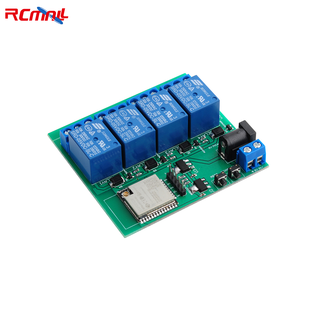 ESP32S 4CH โมดูลรีเลย์ ESP32 W - Espressif Esp32 บทวิจารณ์และราคา