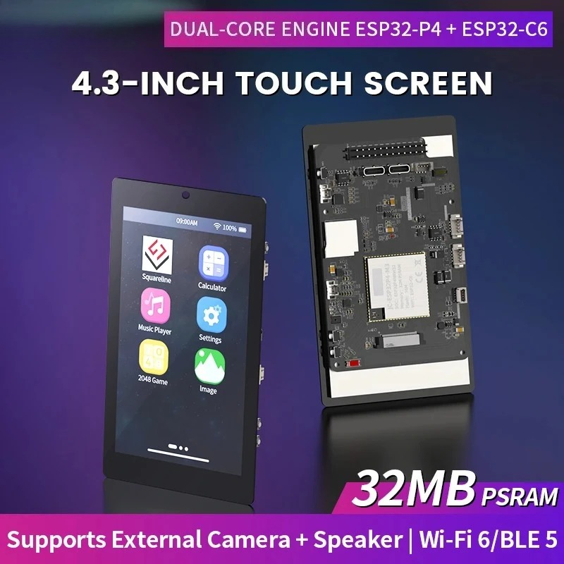หน้าจอสัมผัสแบบ Capacitive ขนา - Esp32 C6 บทวิจารณ์และราคา