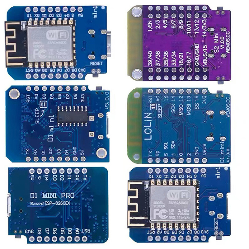 WeMos D1 Mini Pro V3.0 NodeMcu - Esp8266 Nodemcu บทวิจารณ์และราคา