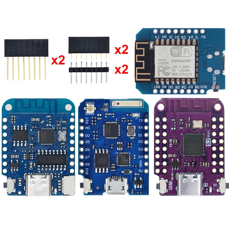 WeMos D1 Mini Pro V3.0 NodeMcu - Esp8266 Nodemcu บทวิจารณ์และราคา