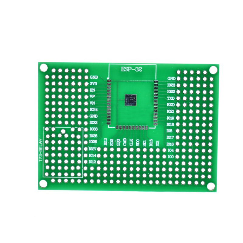5x7 ซม.คู่ด้านข้างต้นแบบบอร์ด  - Esp8266 บทวิจารณ์และราคา